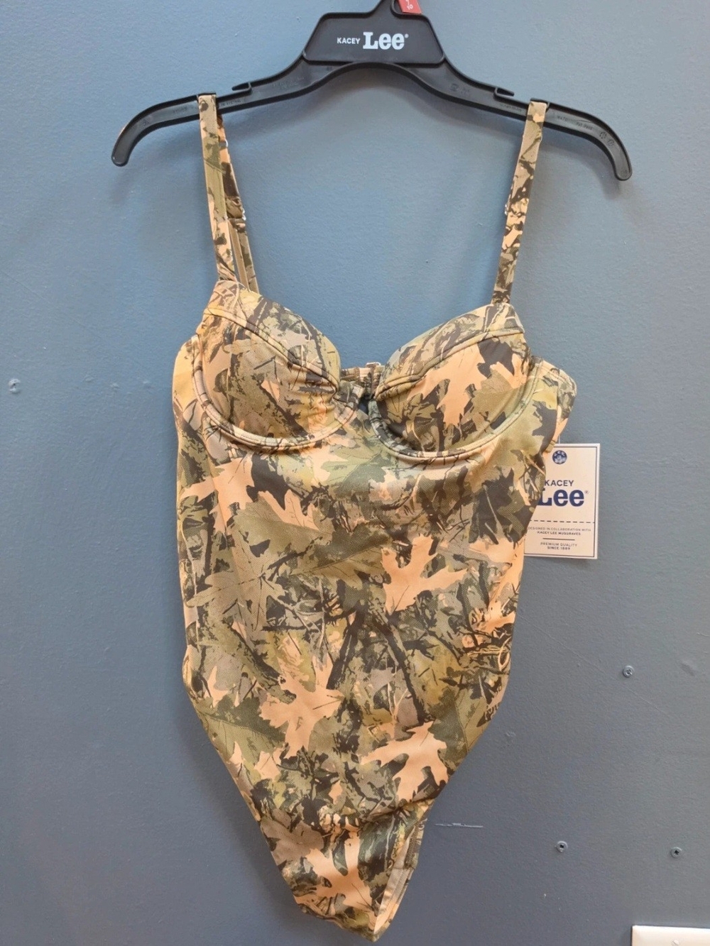 Lee Green and Tan Camo One-Piece